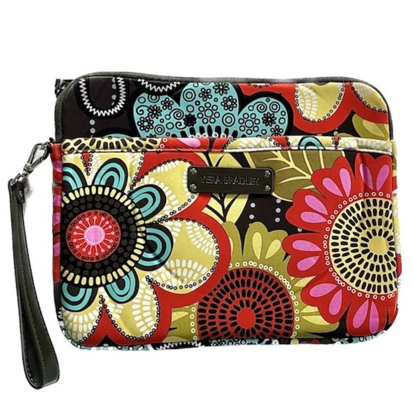 Vera Bradley Floral Mini IPad/Kindle Holder - Picture 1 of 4